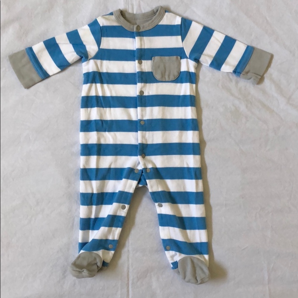 Offspring Striped Footed Sleeper Set - Picture 2 of 8